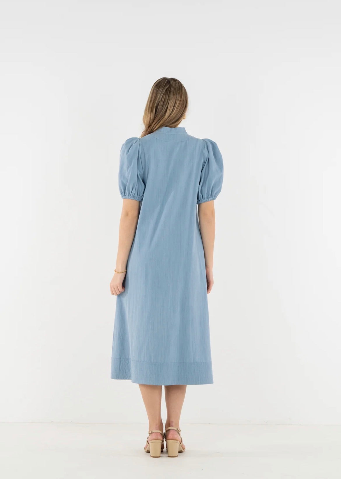Hampton Dress- Denim