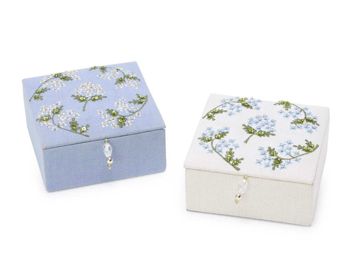 Hydrangea Mini Jewelry Box