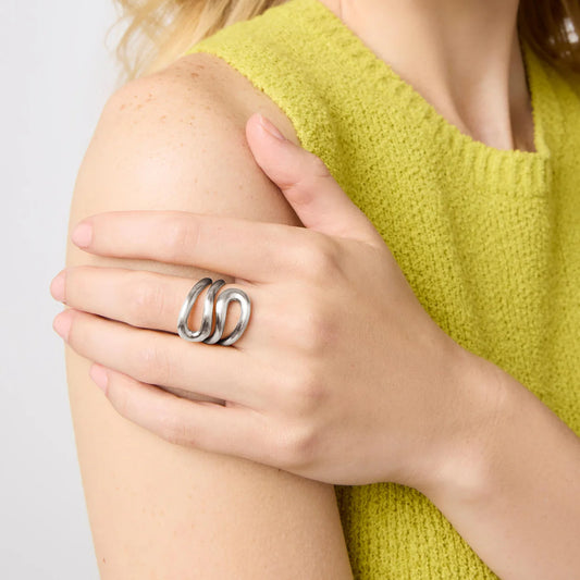 Julie Vos Wave Wrap Ring