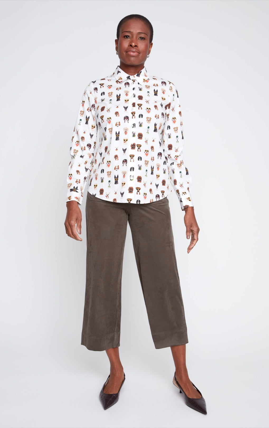 Dog Button Up