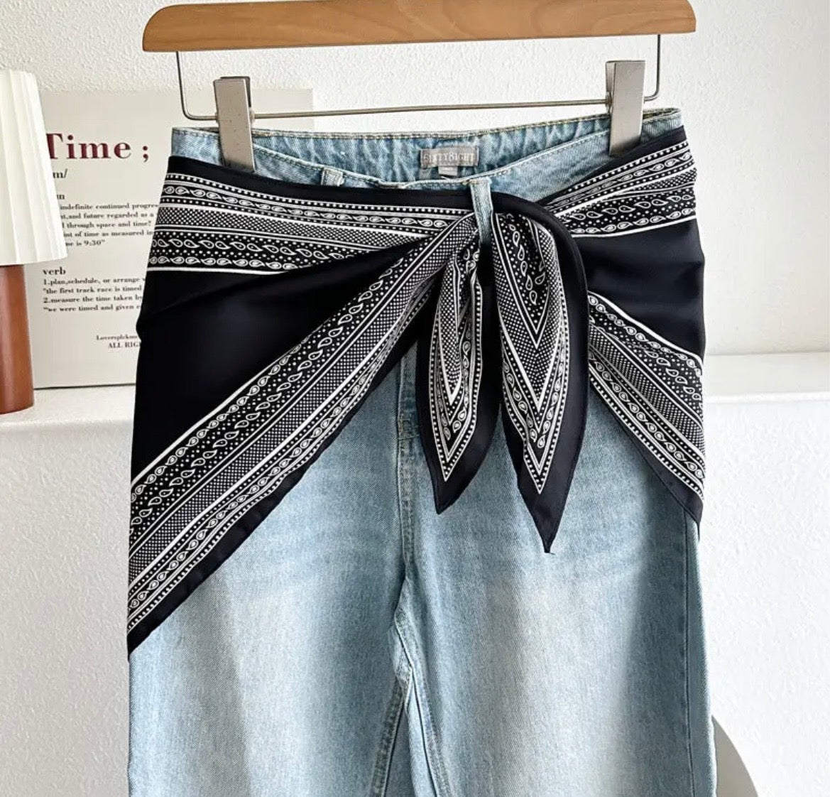 Triangle Silk Scarf