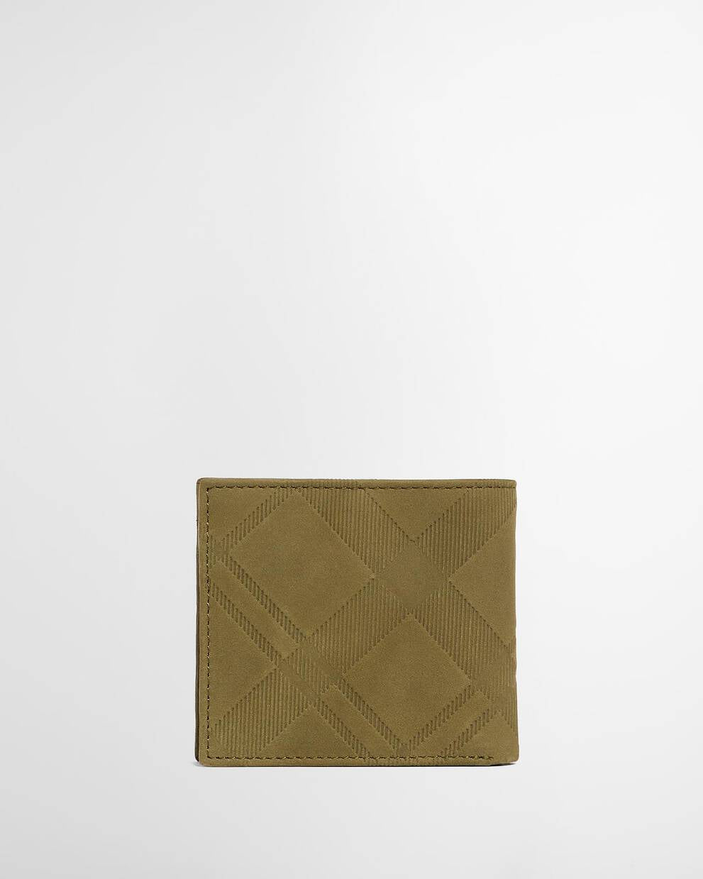 Beith Tartan Nubuck Wallet