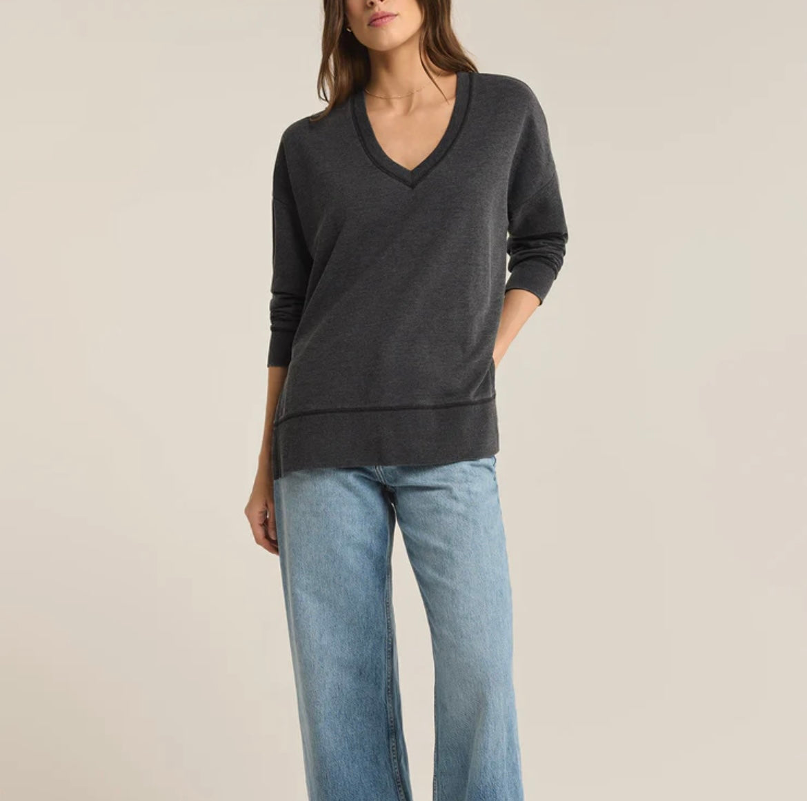 Modern V-Neck Weekender