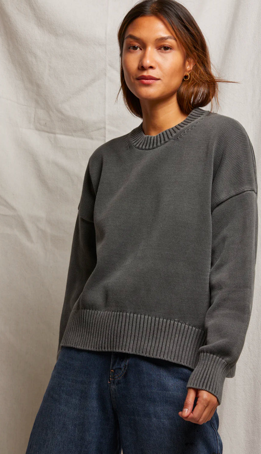 Janet Cotton Crewneck Sweater