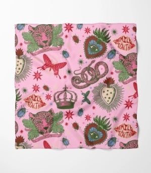 Silk Scarf - Iconic Joy