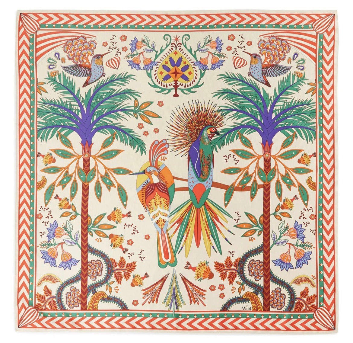 Magic India Square Scarf