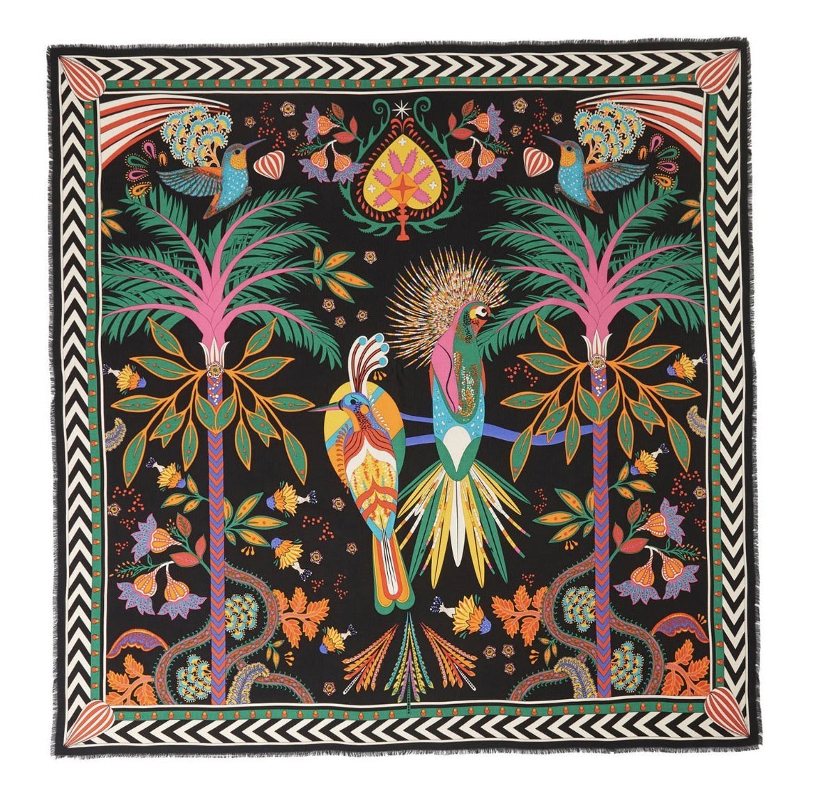 Magic India Square Scarf