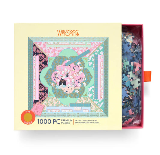 Let's Play Mahjong 1000 Piece Puzzle