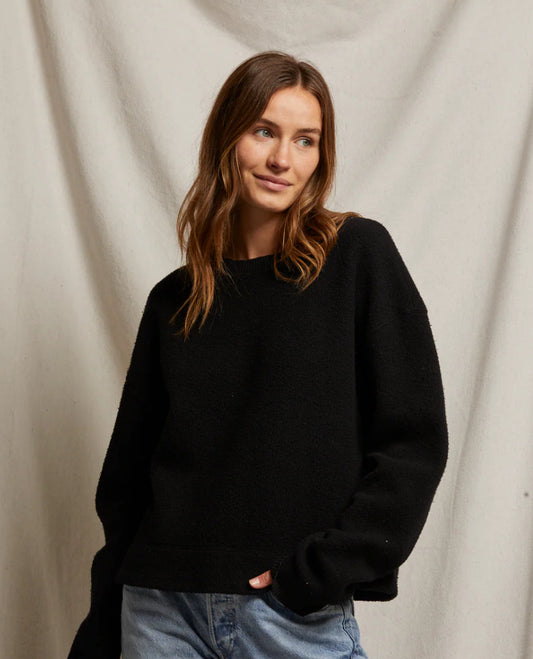 Mayer Reverse Sweatshirt-Black