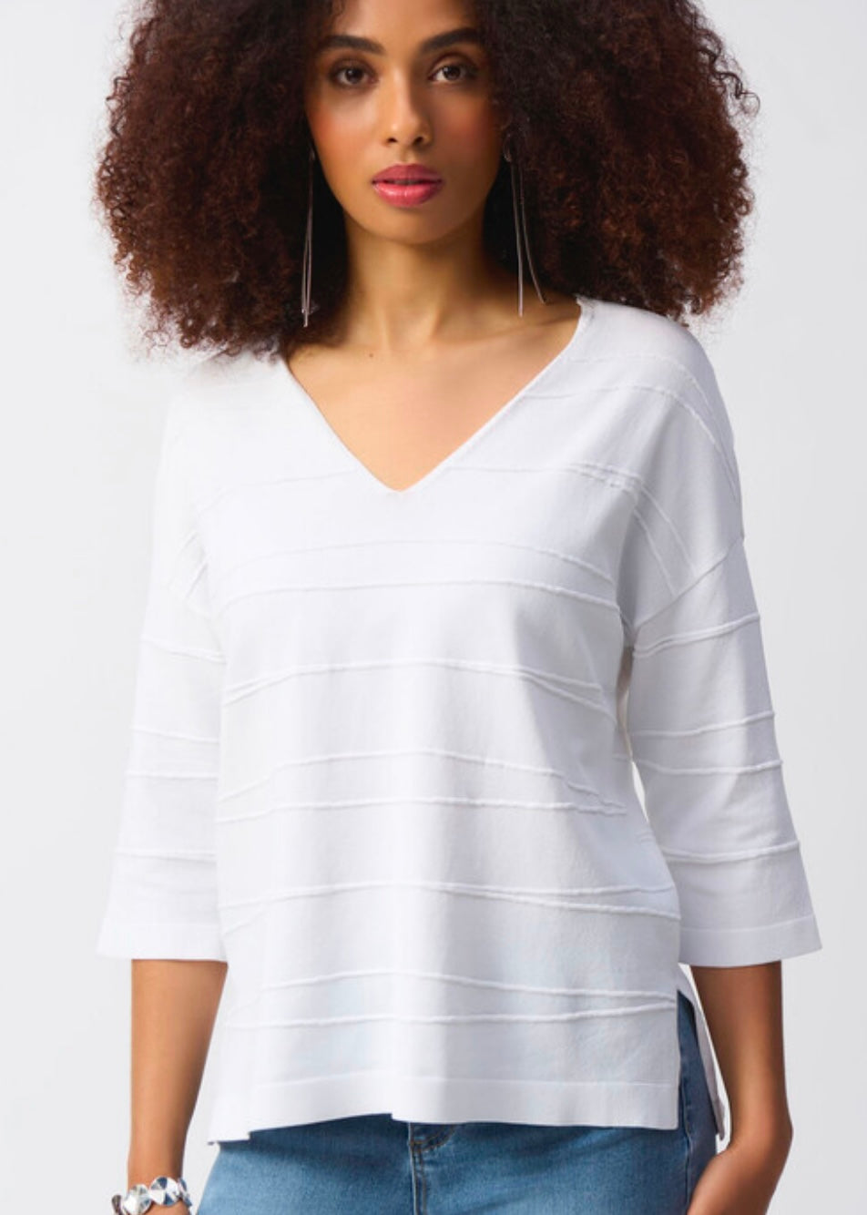 V Neck Casual Tunic