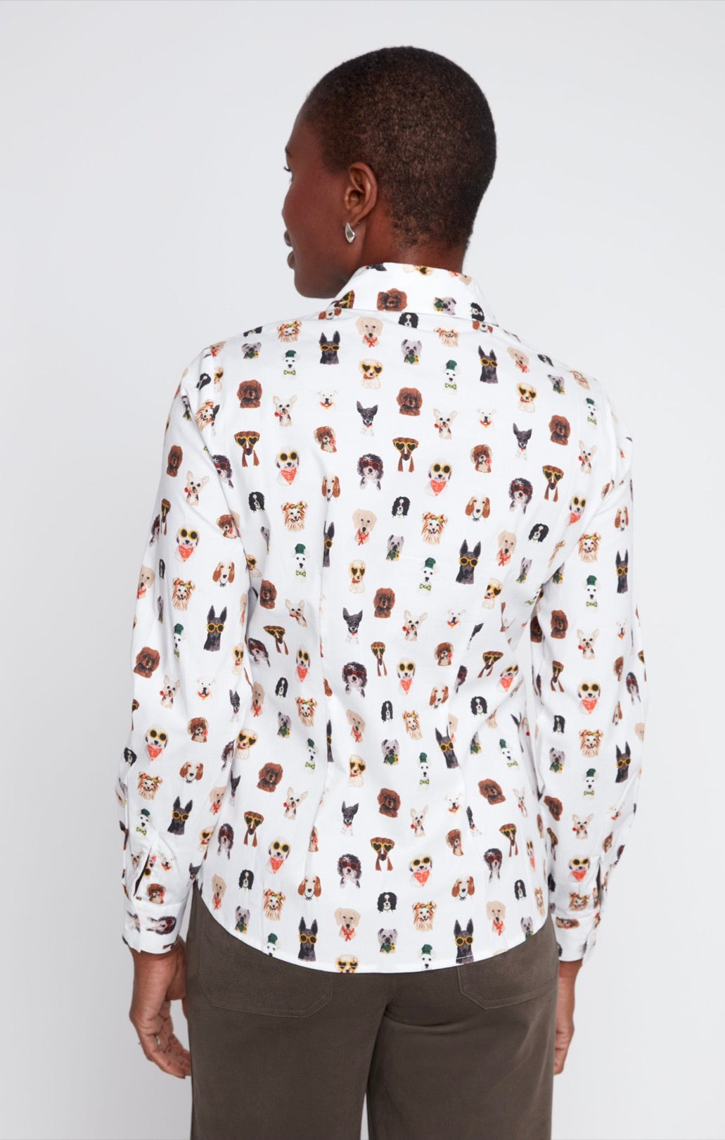 Dog Button Up