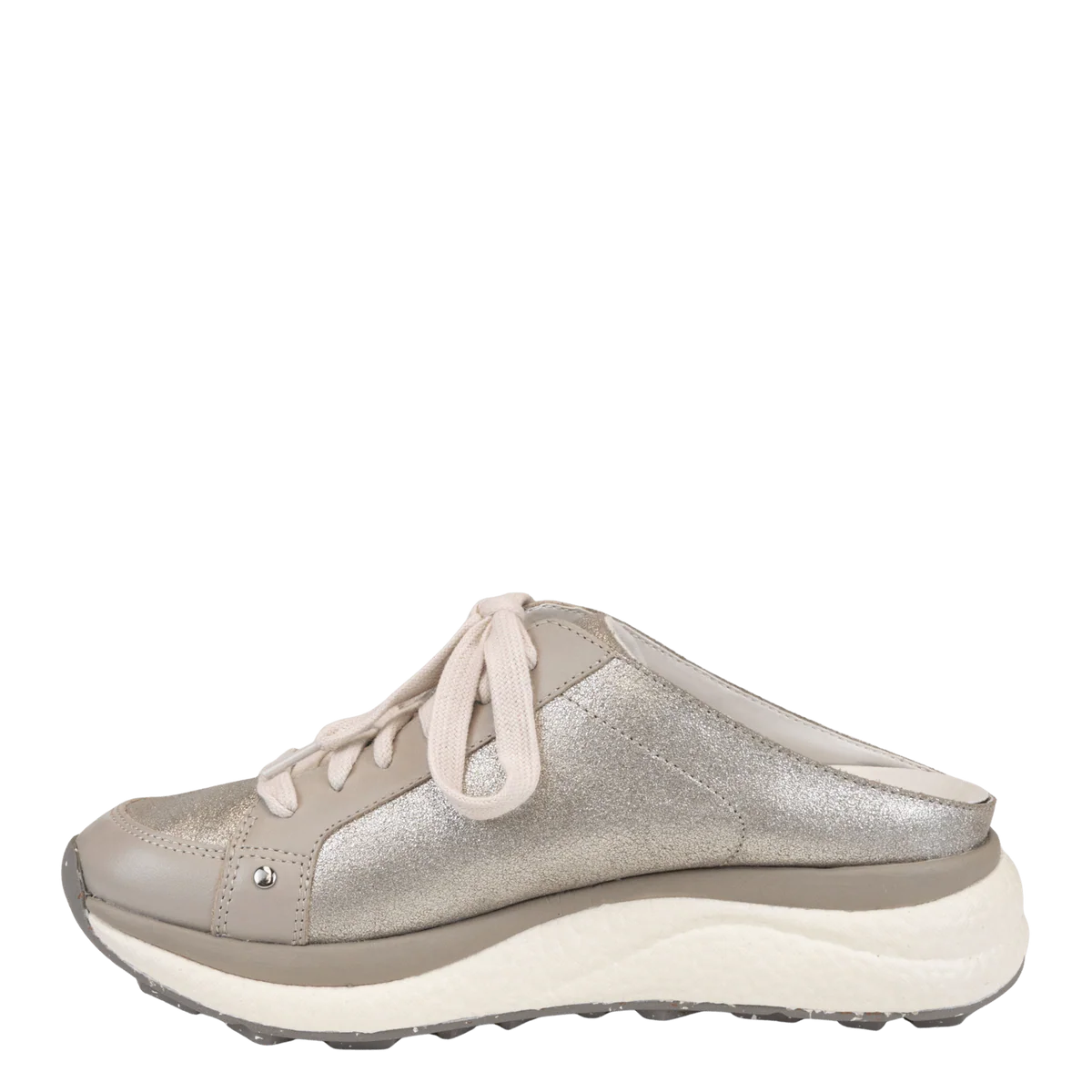 Swift Step Sneaker-Grey/Silver