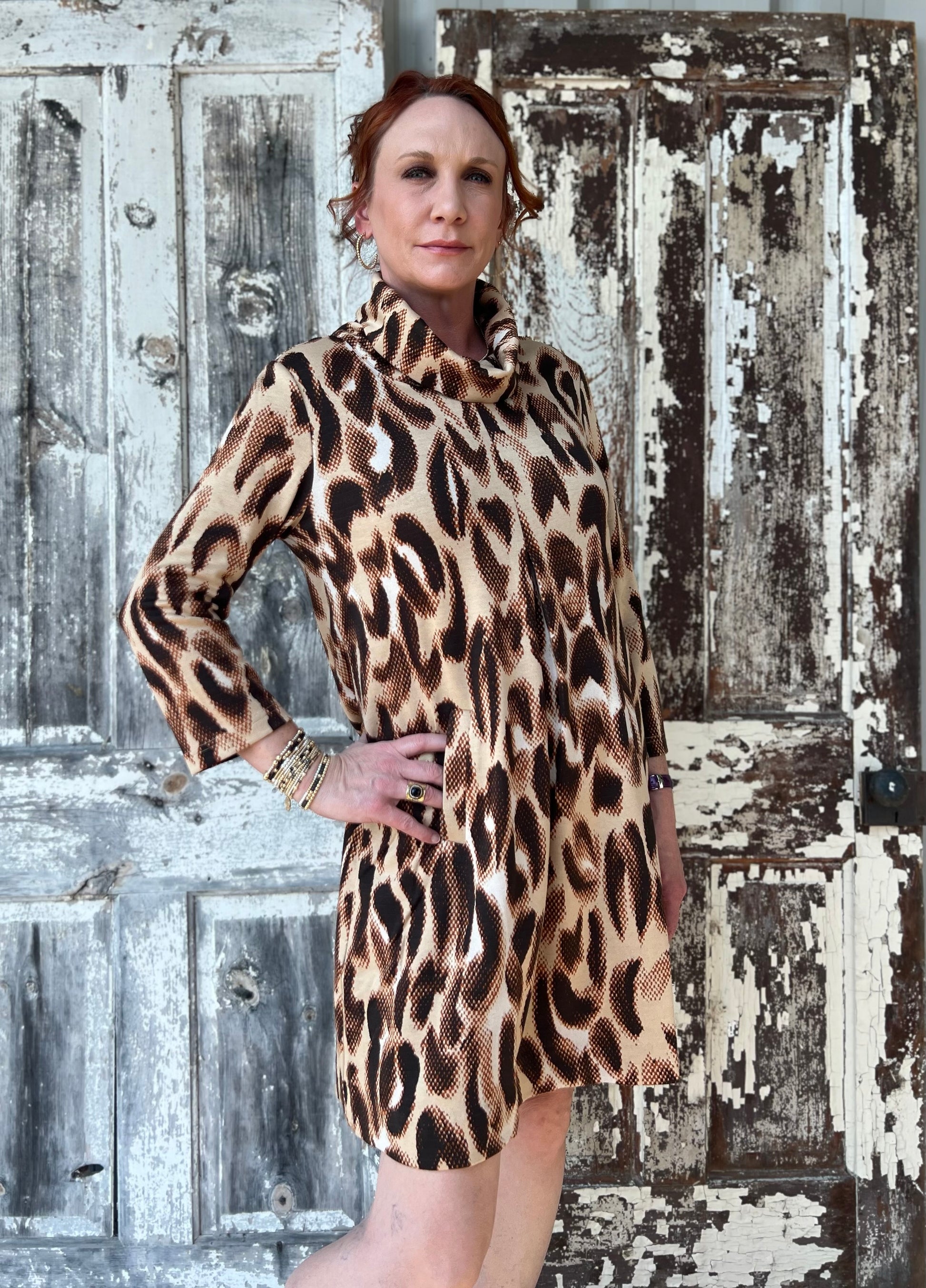 Kim Jacquard Dress - Big Animal / XS Kim Jacquard Dress - Big Animal / XS