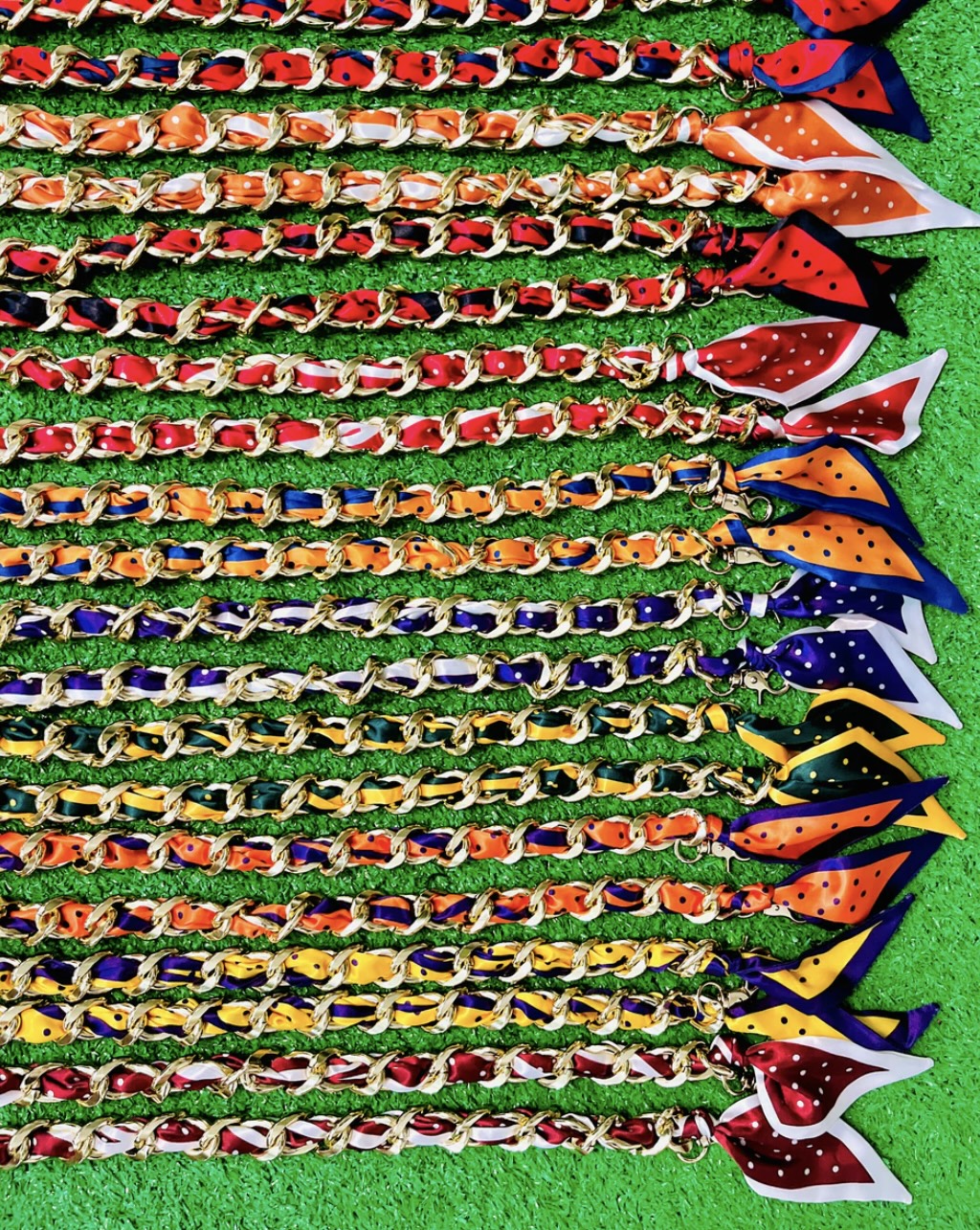 Scarf Chain Gameday Purse Strap