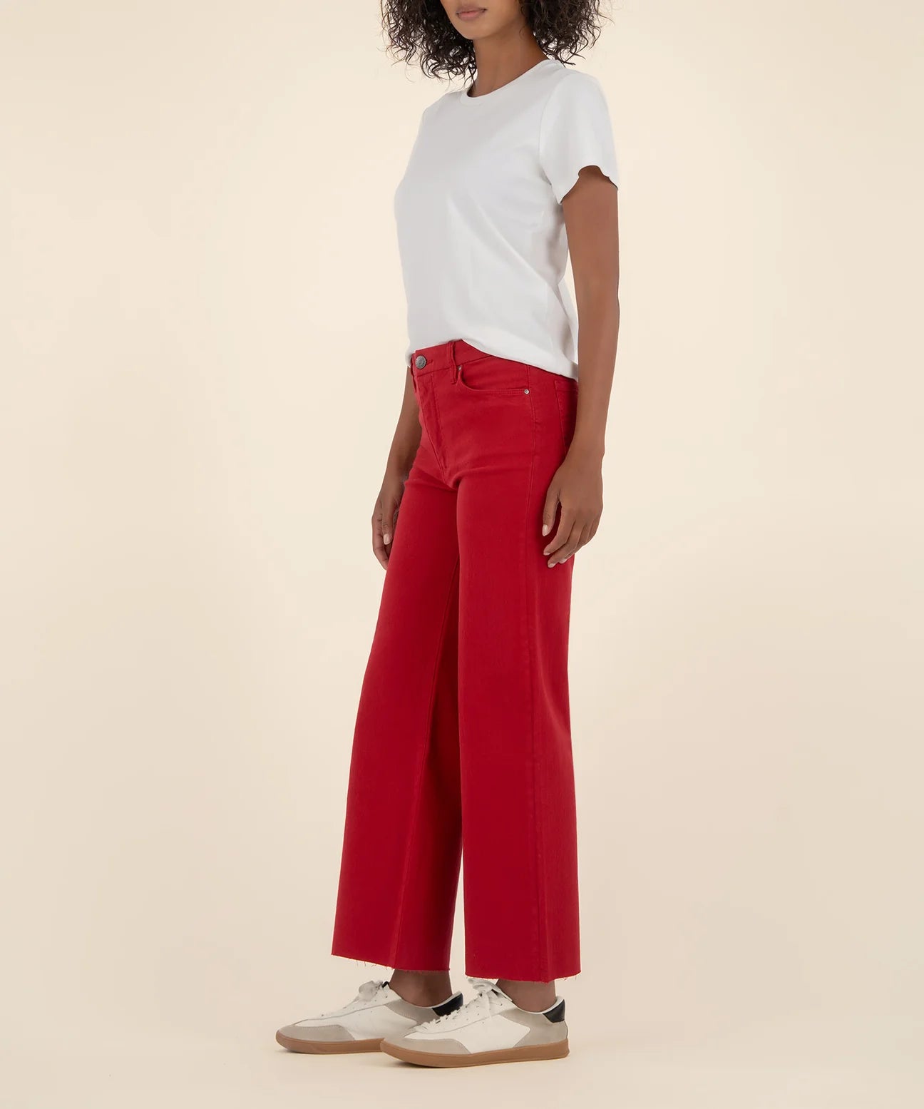 Meg High Rise- Ruby Red