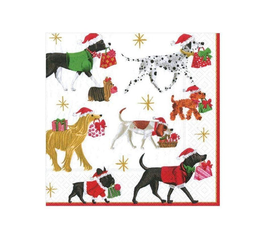 Christmas Delivery Paper Cocktail Napkins-Set of 20