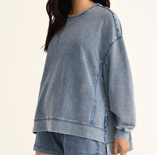 Knit Denim Modern Weekender