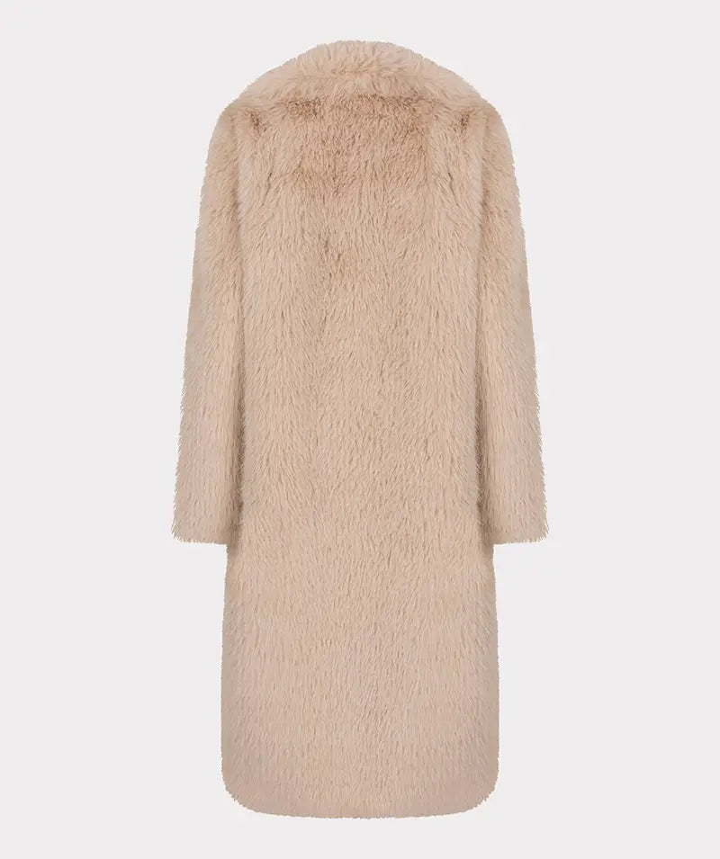 Faux Fur Long Coat