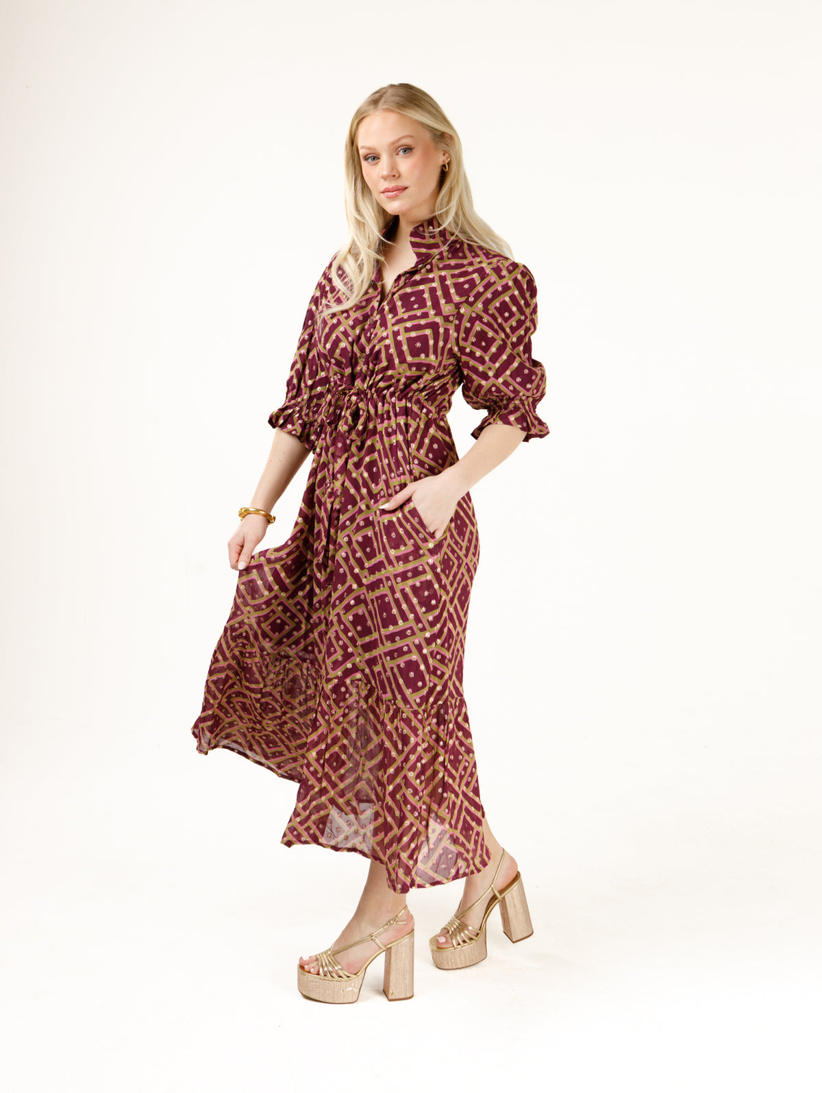 Catherine Yuletide Reserve Lurex