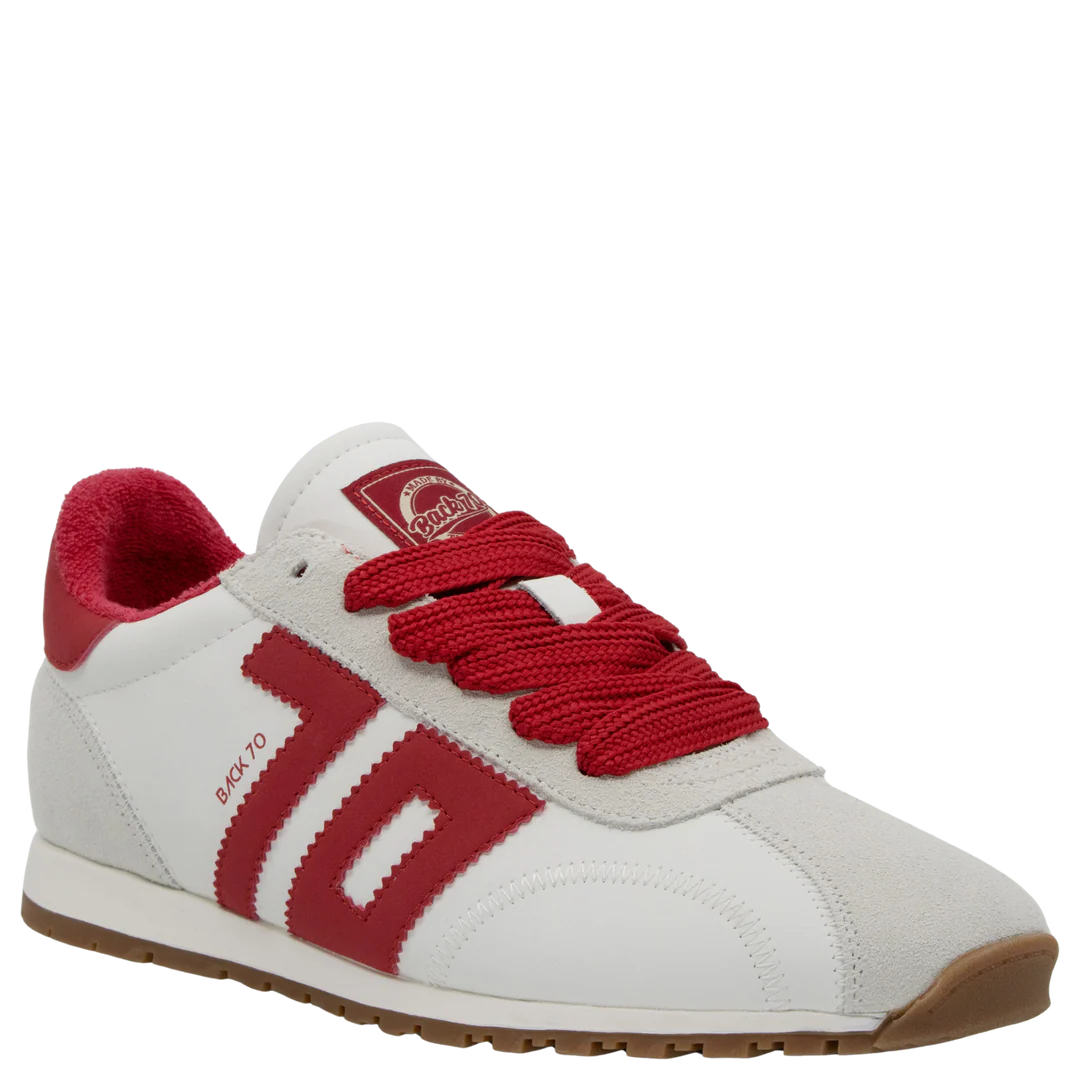 Asian Sneaker-Red/White