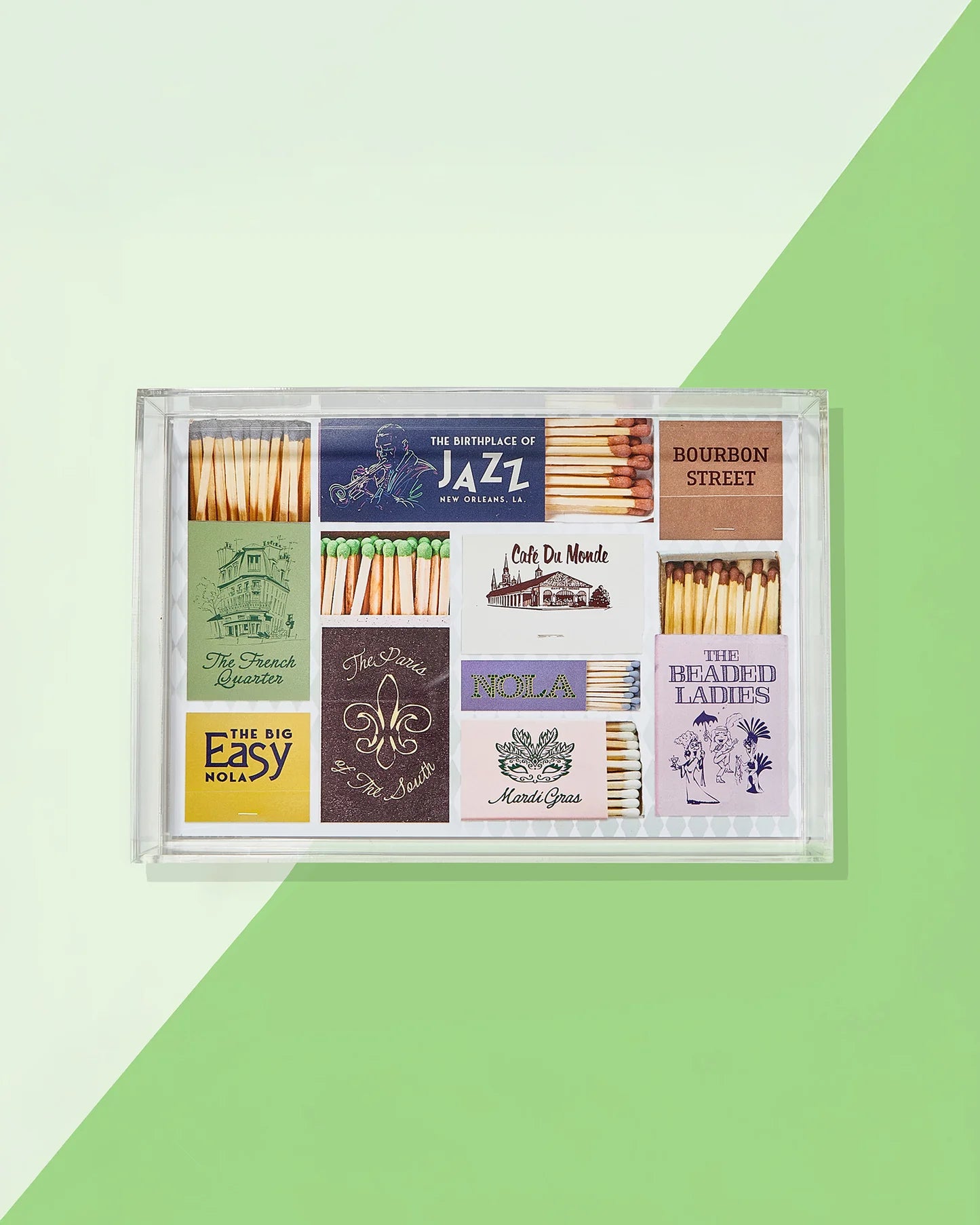 New Orleans Matchbook Tray