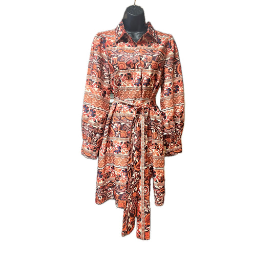 Placket Shirt Dress-Spice Bazaar