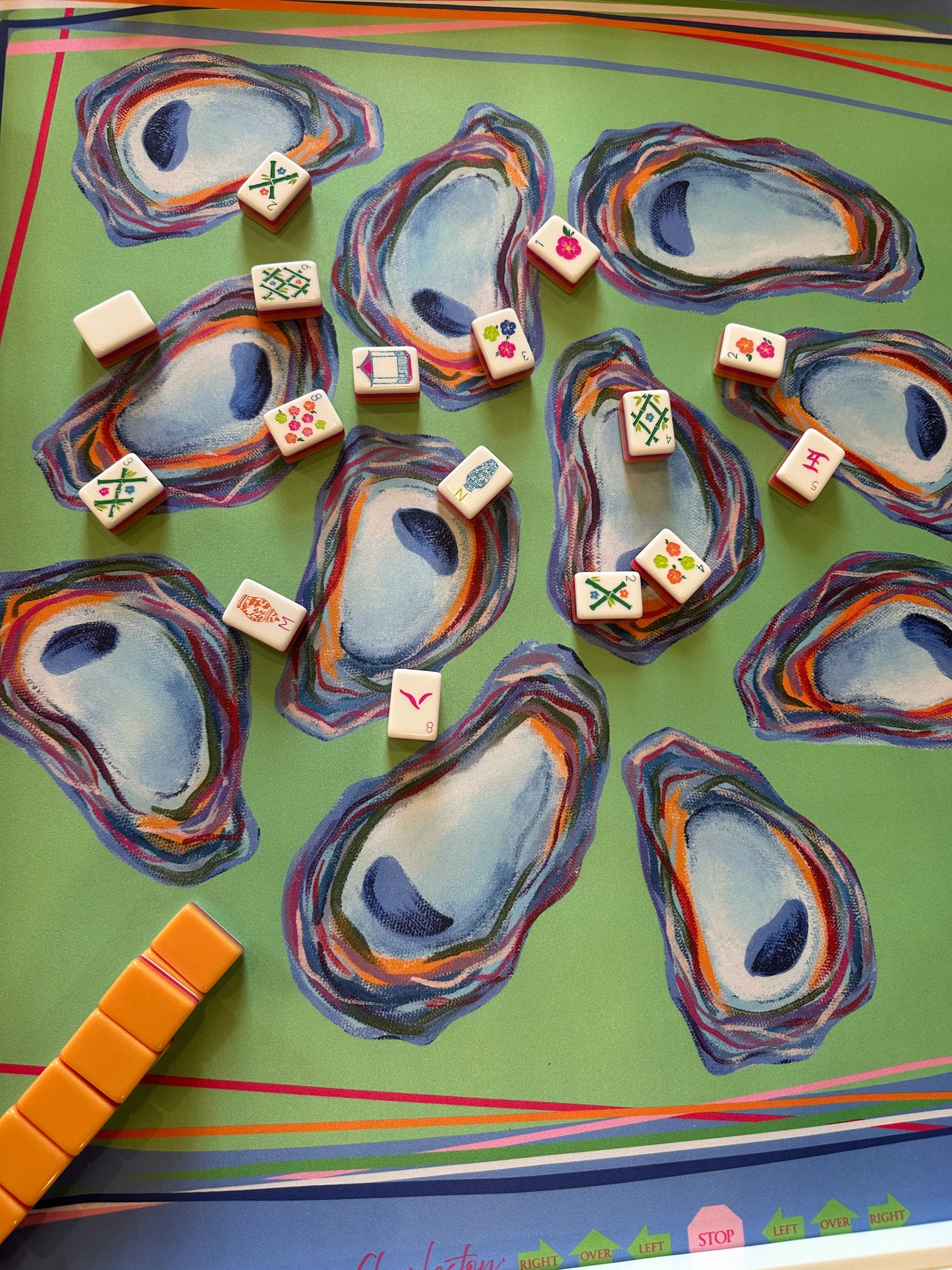 Oyster Confetti Mat