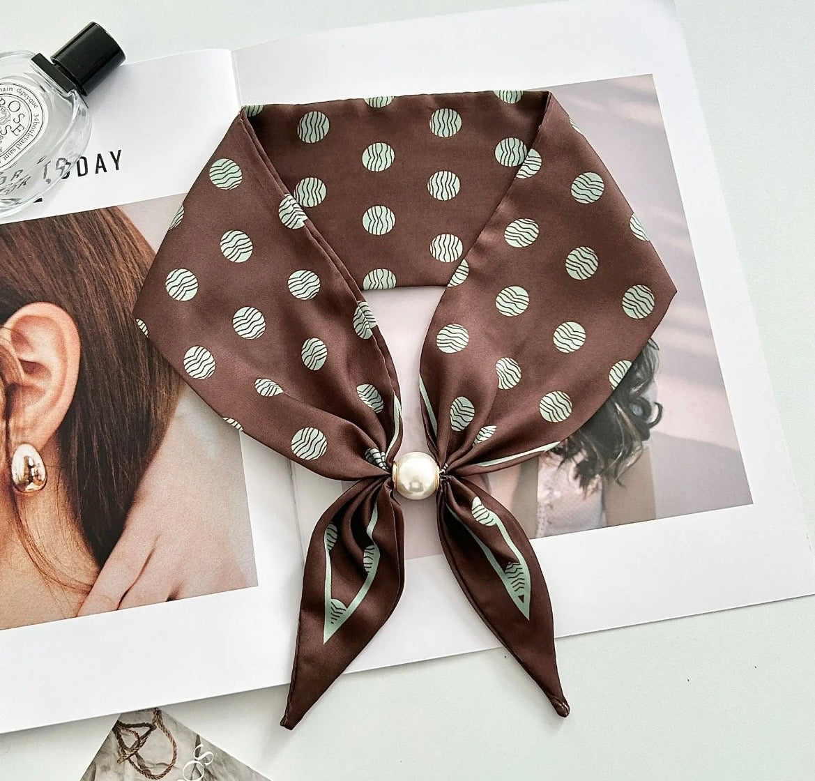 Small Magnetic Silk Scarves