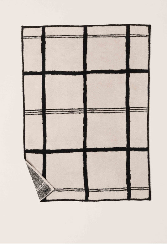 Barefoot Dreams CozyChic Grid Plaid Throw
