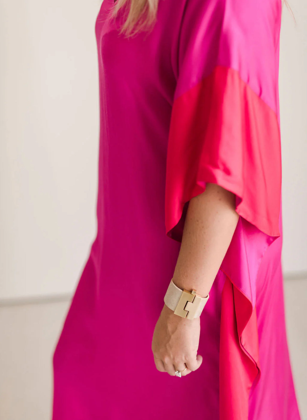 Color Block Caftan