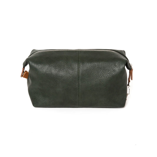 Alpha Leather Toiletry Bag