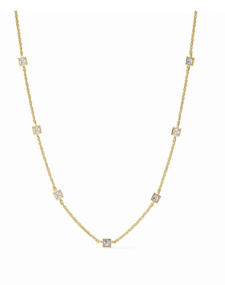 Jolie Delicate Station Necklace