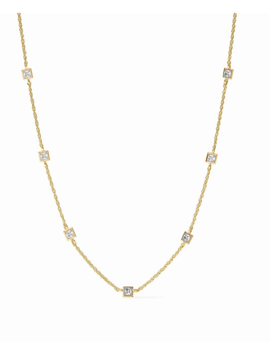 Jolie Delicate Station Necklace