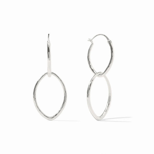 Julie Vos Fleur-de-Lis 2-in-1 Earring