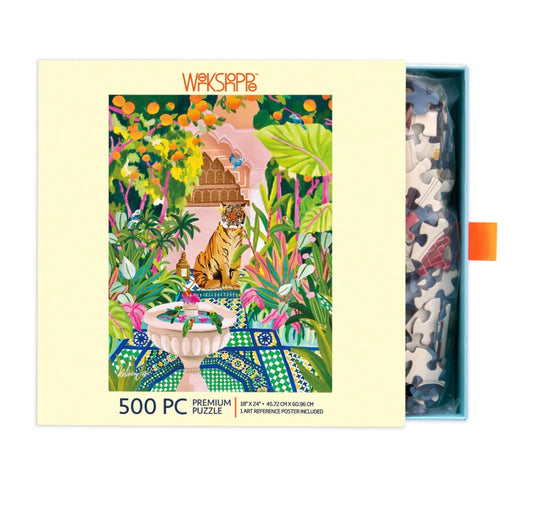 Peaceful Oasis 500 Piece Puzzle
