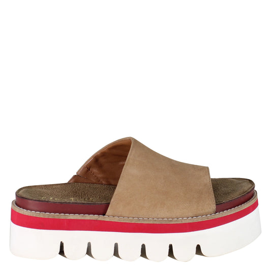 Rock Tail Sandal - Sand Suede