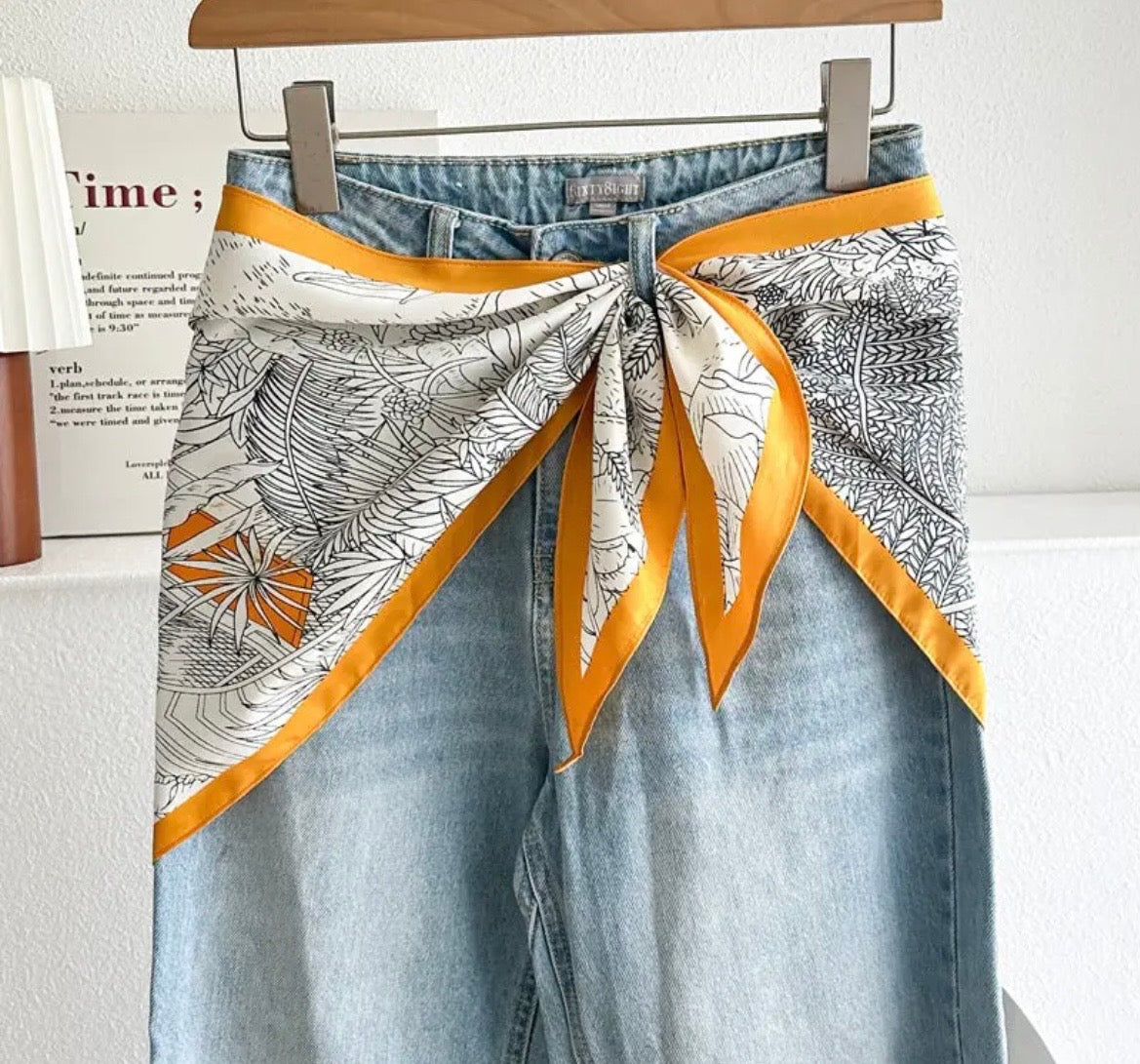 Triangle Silk Scarf