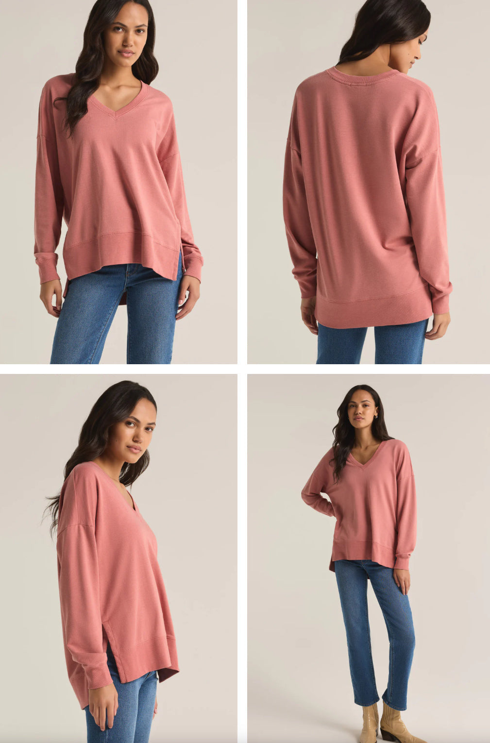 Modern V-Neck Weekender