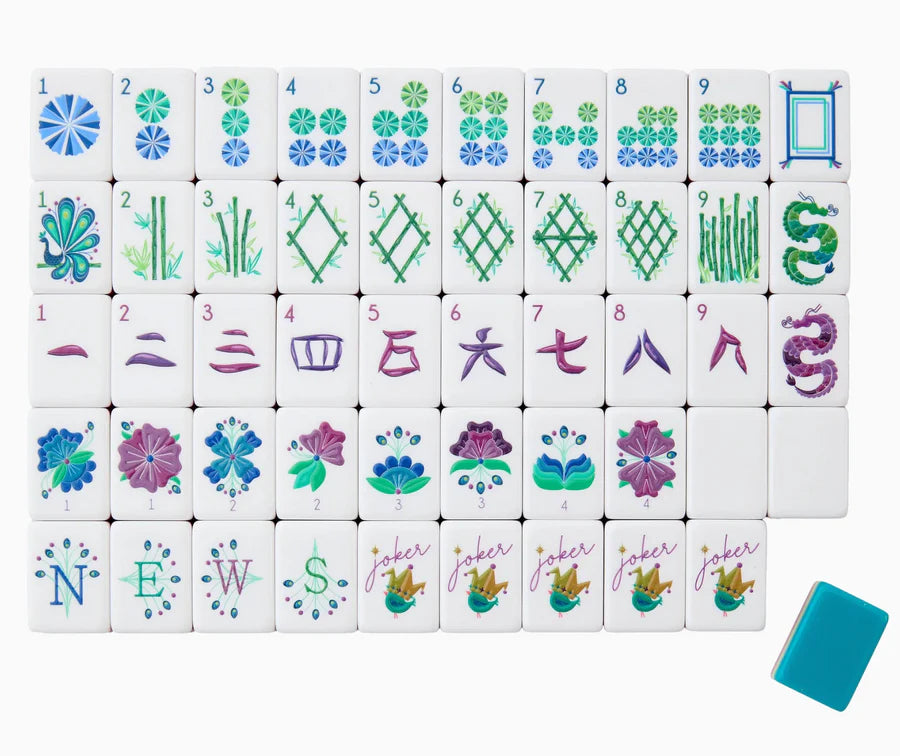Mahjong Tiles-Lagoon