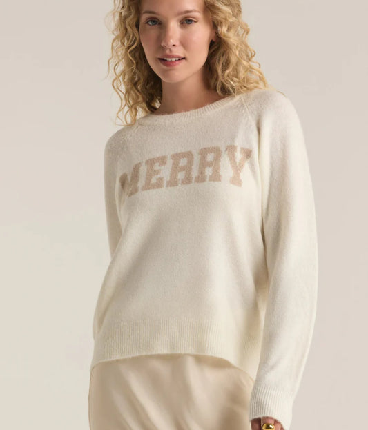 Merry Metallic Sweater