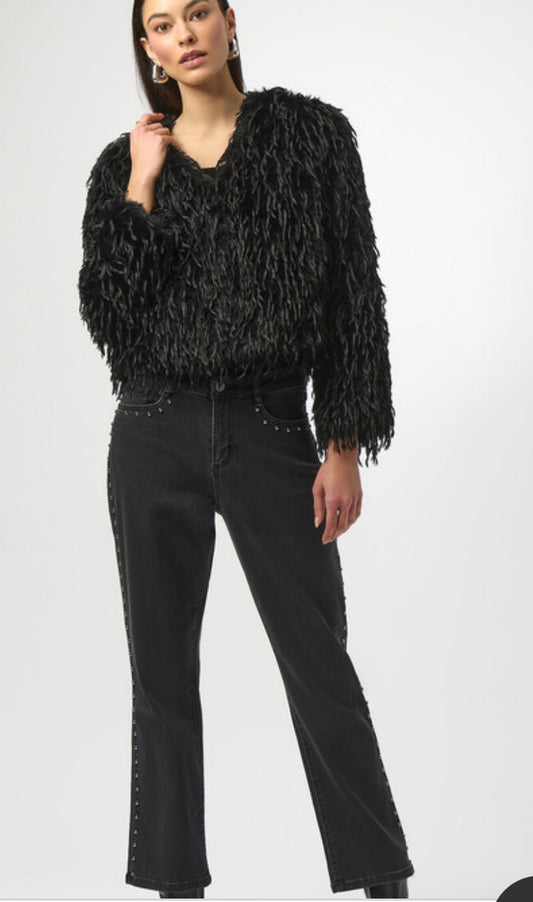 Stud Pant-Black