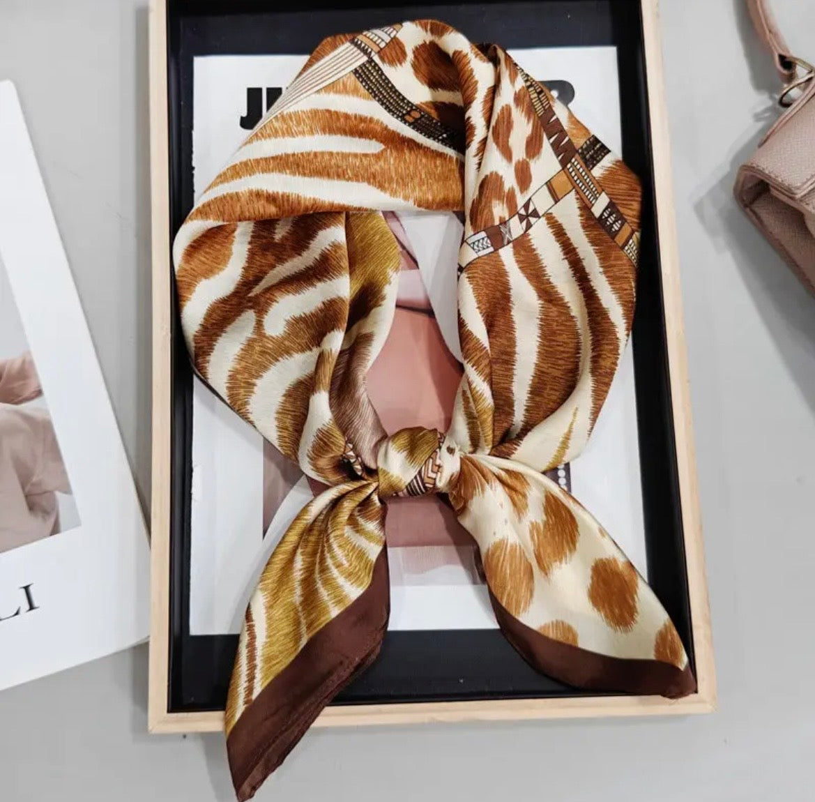 Square Satin Scarf