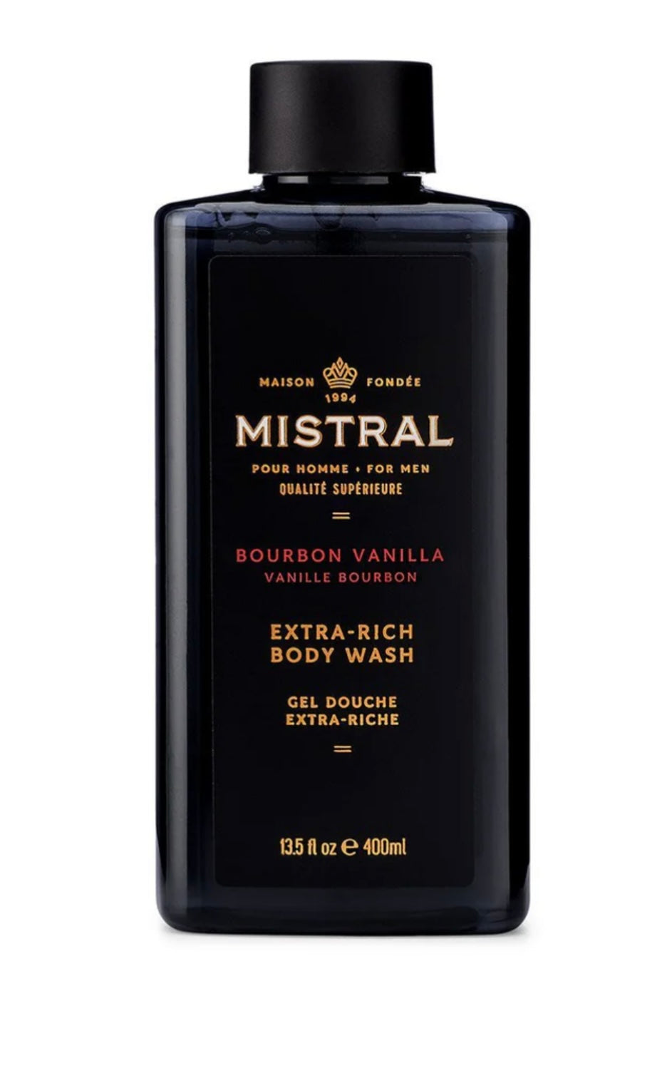 Mistral Extra Rich Body Wash-Bourbon Vanilla