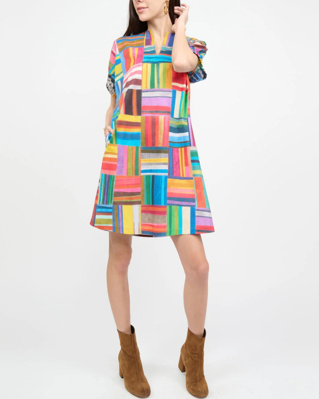 Shifty Patchwork Dress