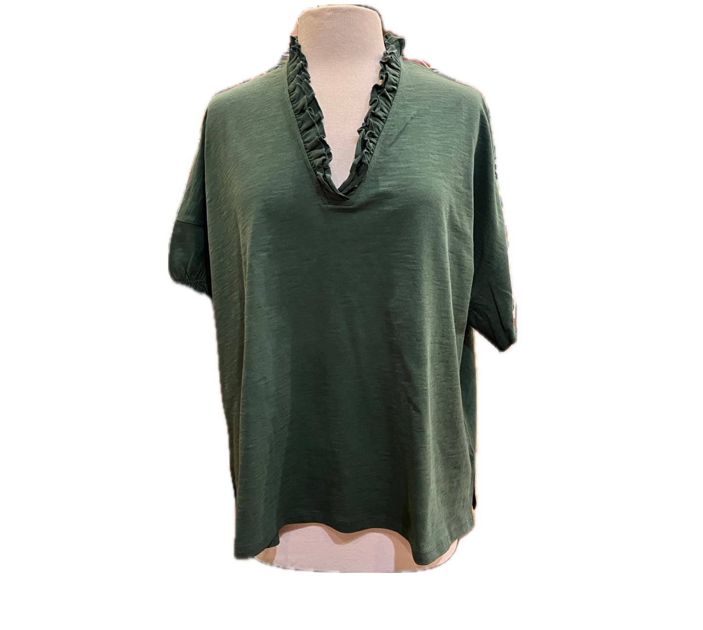 Amelia Ruffle Tee