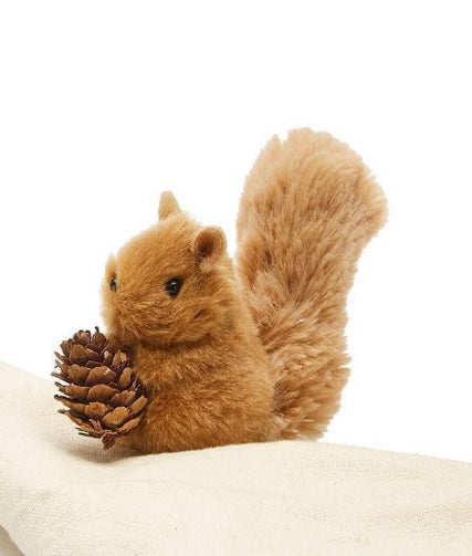 Clip on Plush Squirrel