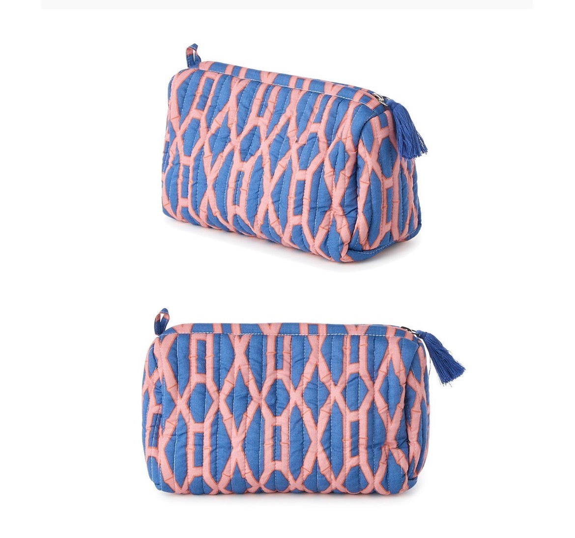 Bamboo Print Cosmetic Bag