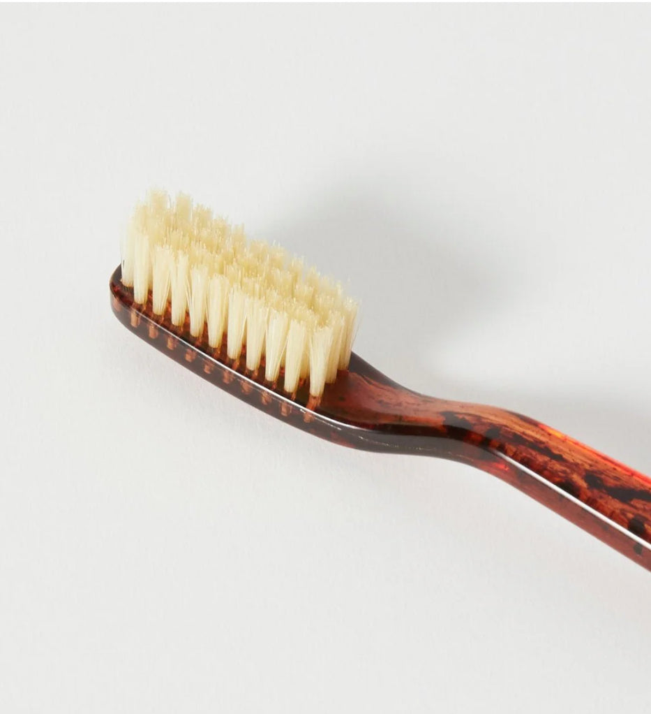 C. O. Bigelow Natural Bristle Tortoise Toothbrush-Medium