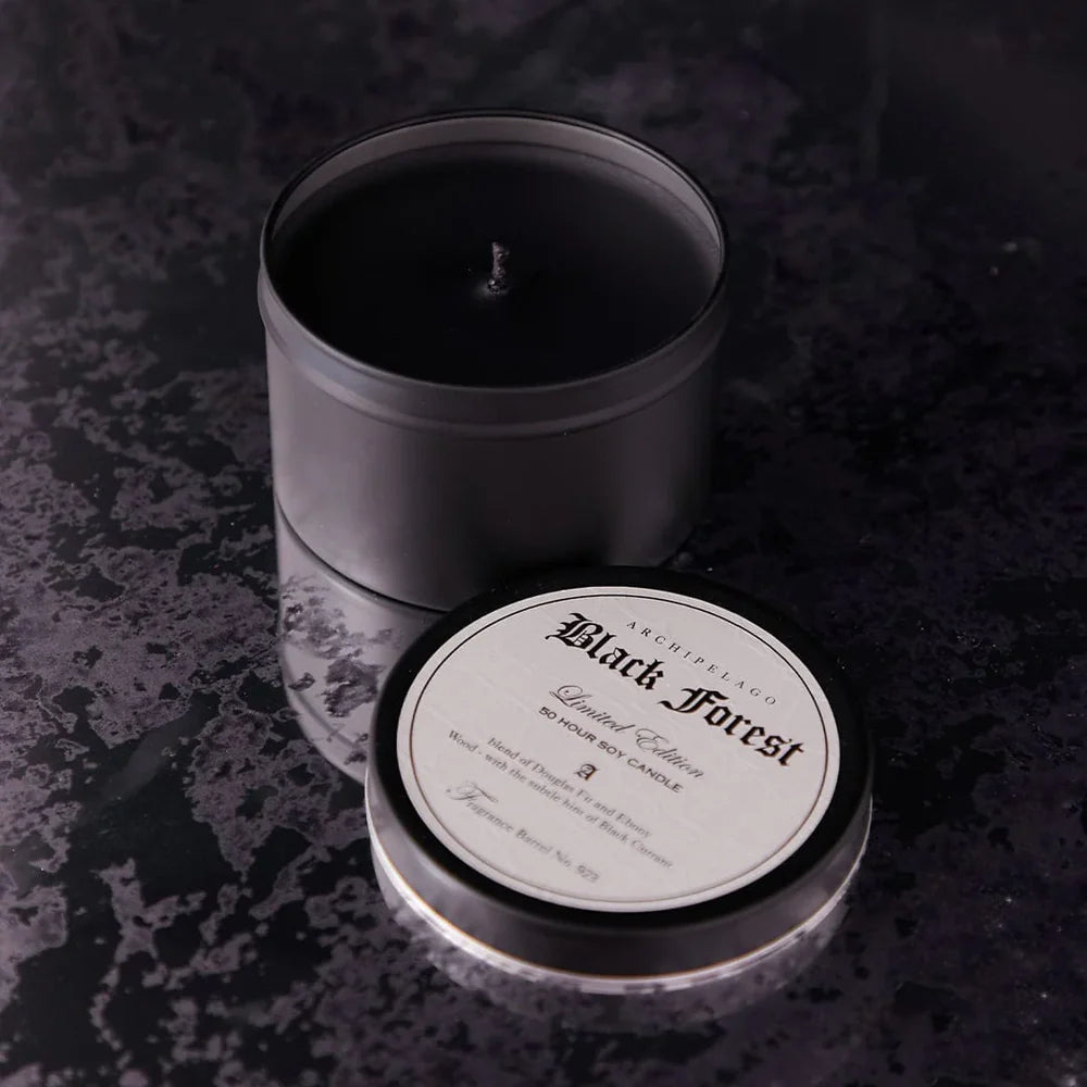 Black Forest Candle Tin