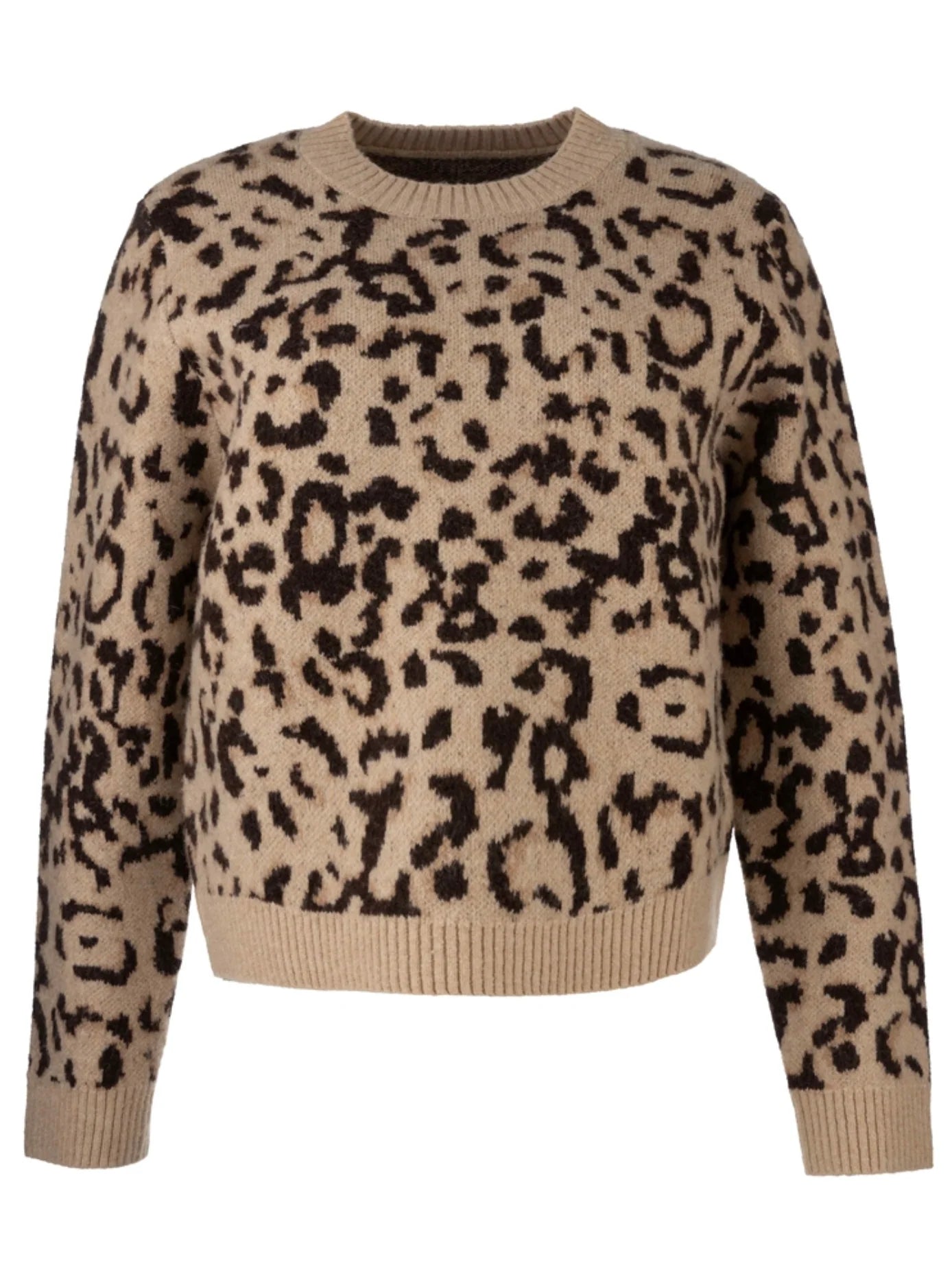 Gisela Animal Print Pullover Sweater
